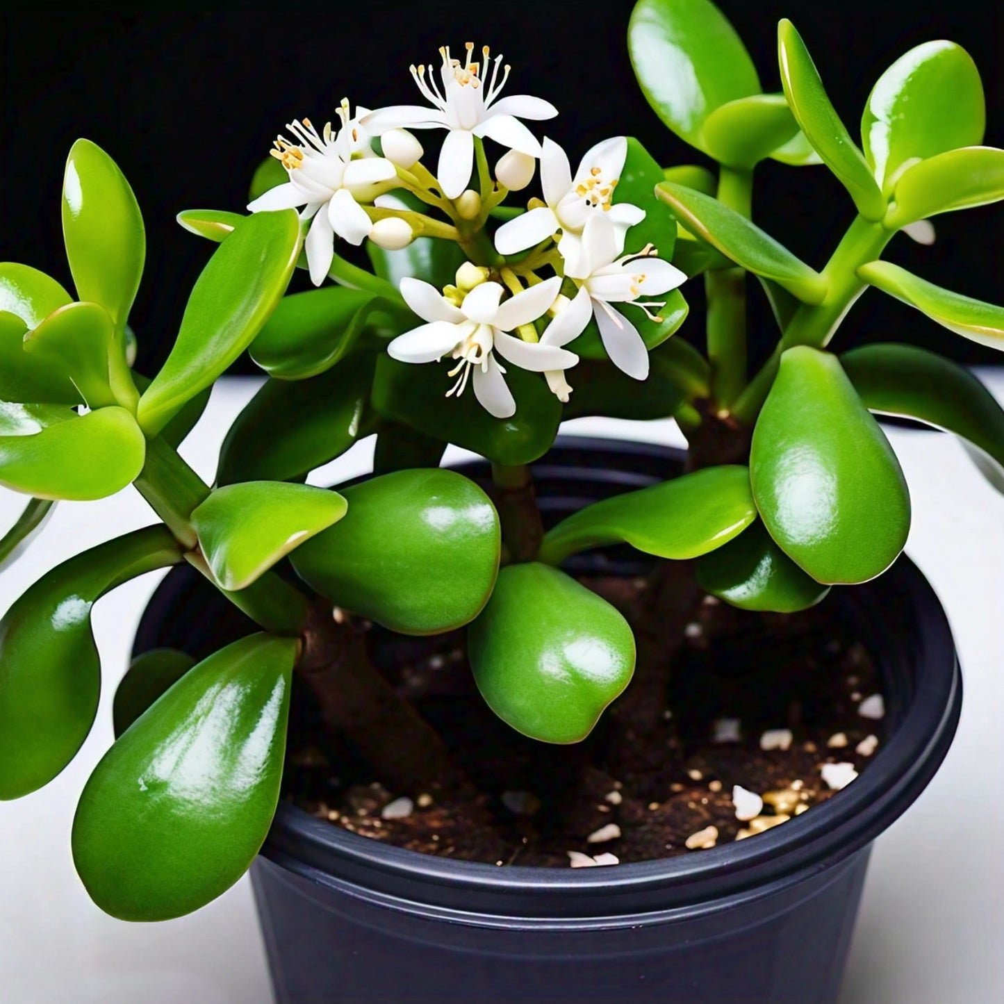 Jade Plant (Crassula ovata) - Indoor Succulent | Feng Shui Symbol of Prosperity | Evergreen Mart