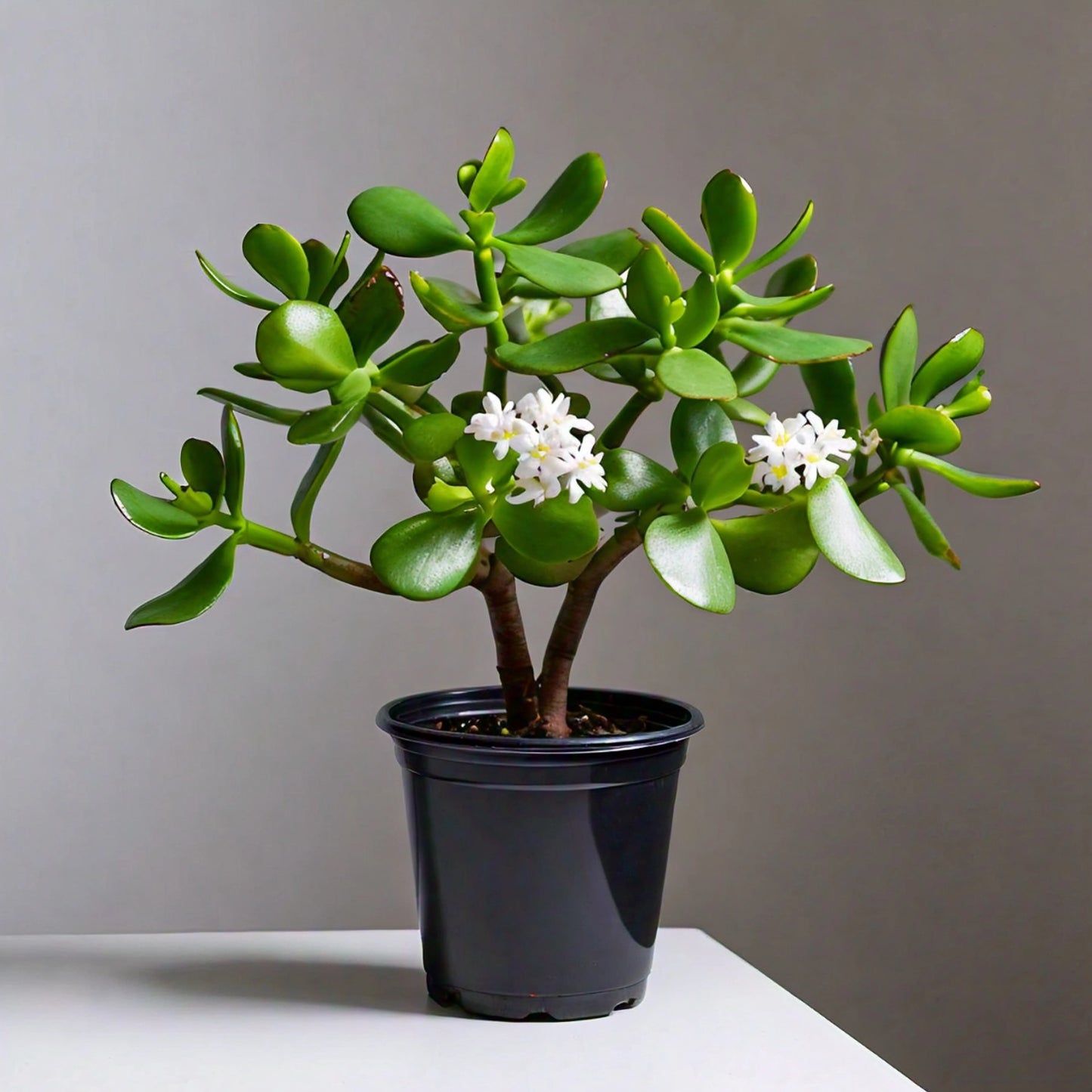 Jade Plant (Crassula ovata) - Indoor Succulent | Feng Shui Symbol of Prosperity | Evergreen Mart