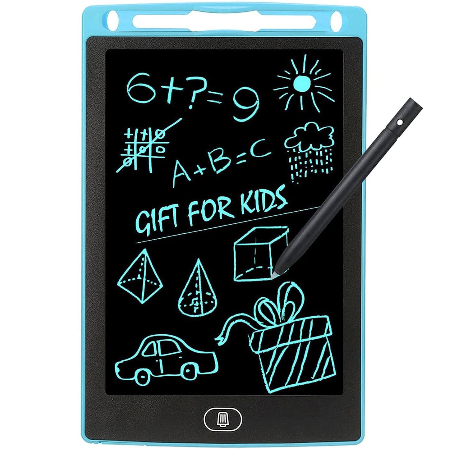 LCD Writing Tablet 8.5 Inch E-Note Pad - Kids Drawing Pad, Doodle Board, Learning Gift for 3-6 Years Old (Random Color) | Evergreen Mart